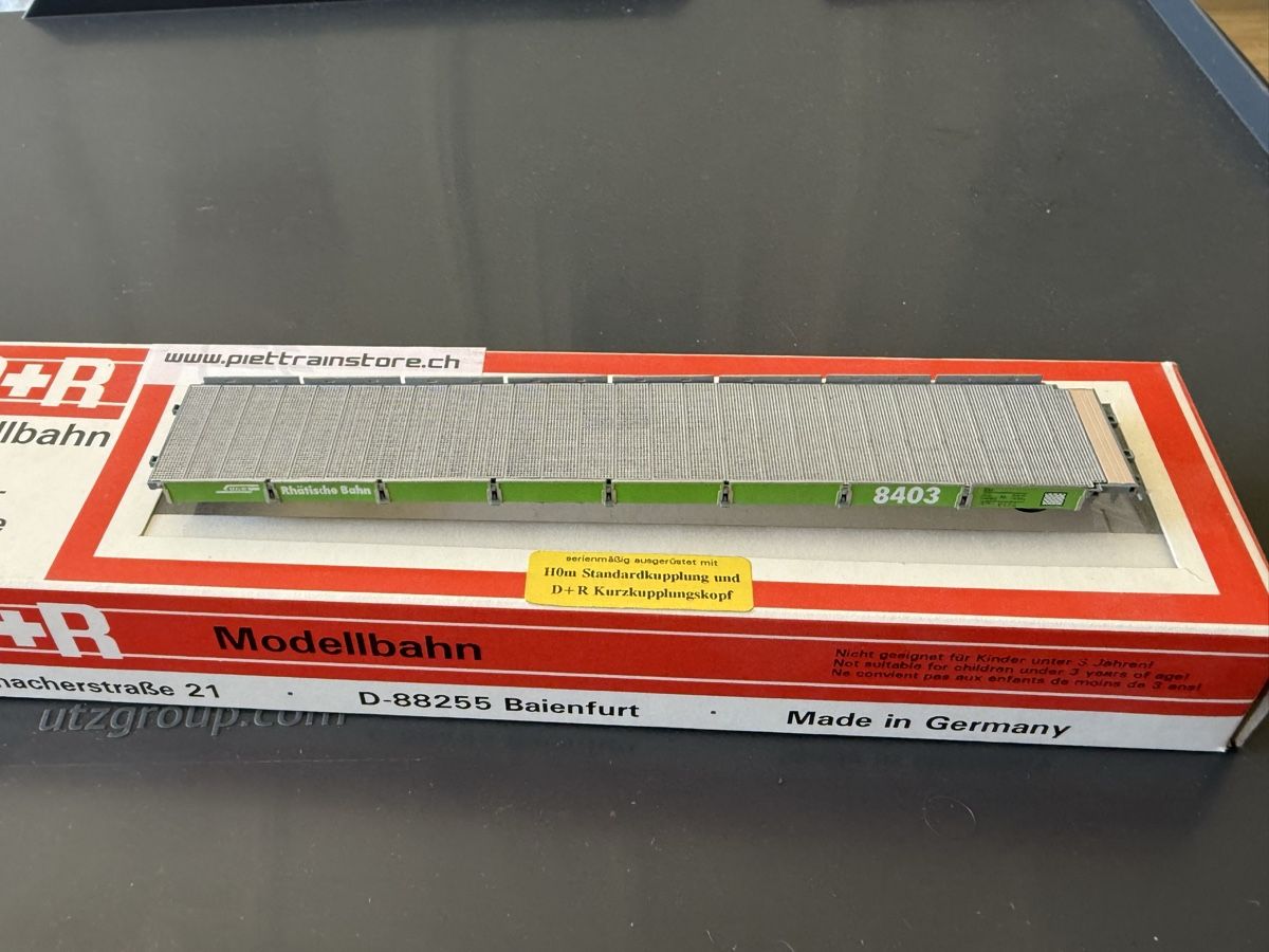 Modelleisenbahnen: RhB Autoverladewagen – Gebraucht aus Thusis von Jasmin1991995