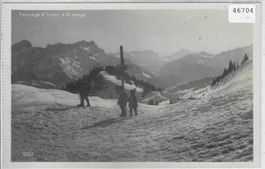 Paysage d'hiver a Bretaye