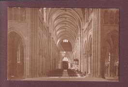 LAUSANNE - Intérieur de la cathédrale - 1916