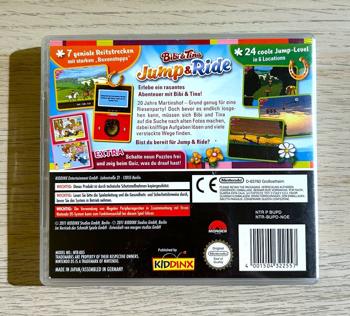Nintendo Spiele: Bibi & Tina Jump & Ride Nintendo DS – Gebraucht aus St. Gallen von Alpine.Arcade 1