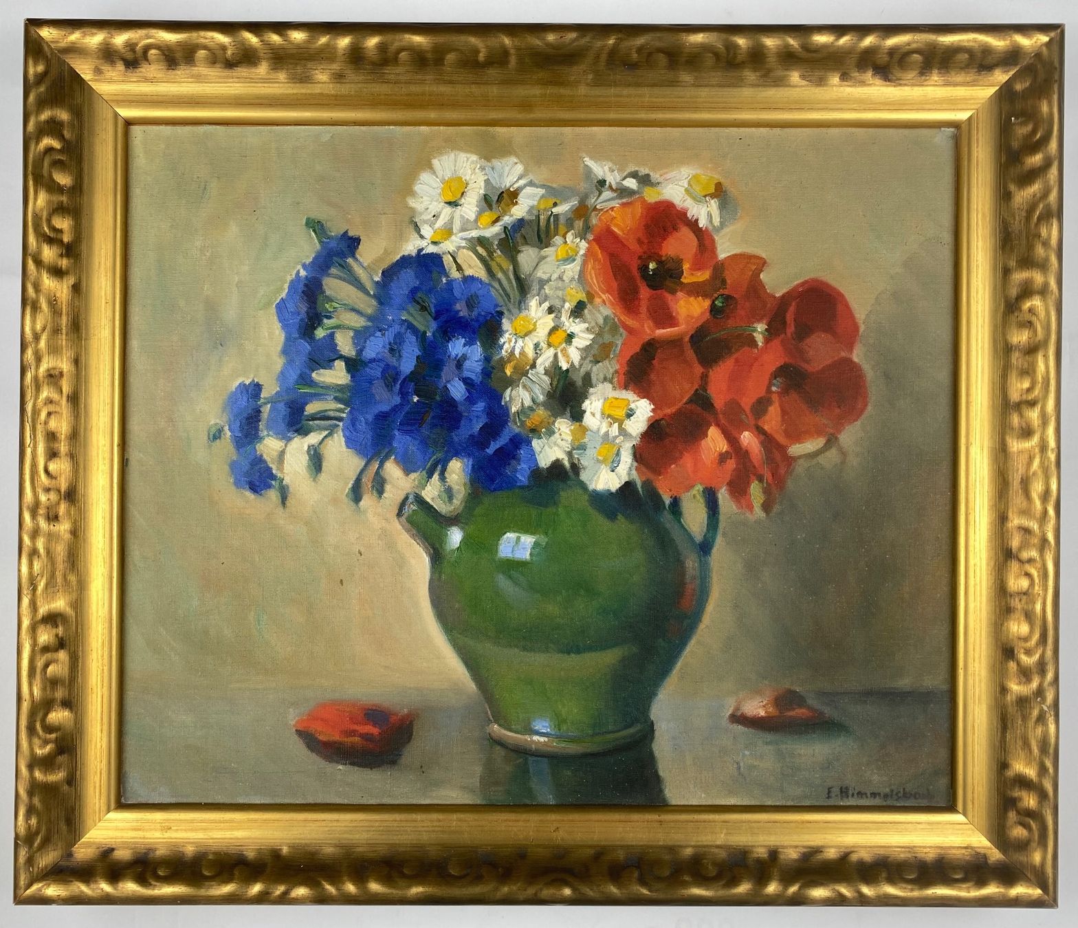 Dipinti: Himmelsbach Stillleben mit Blumenstrauss – Usato da Basel venduto da bigmbh