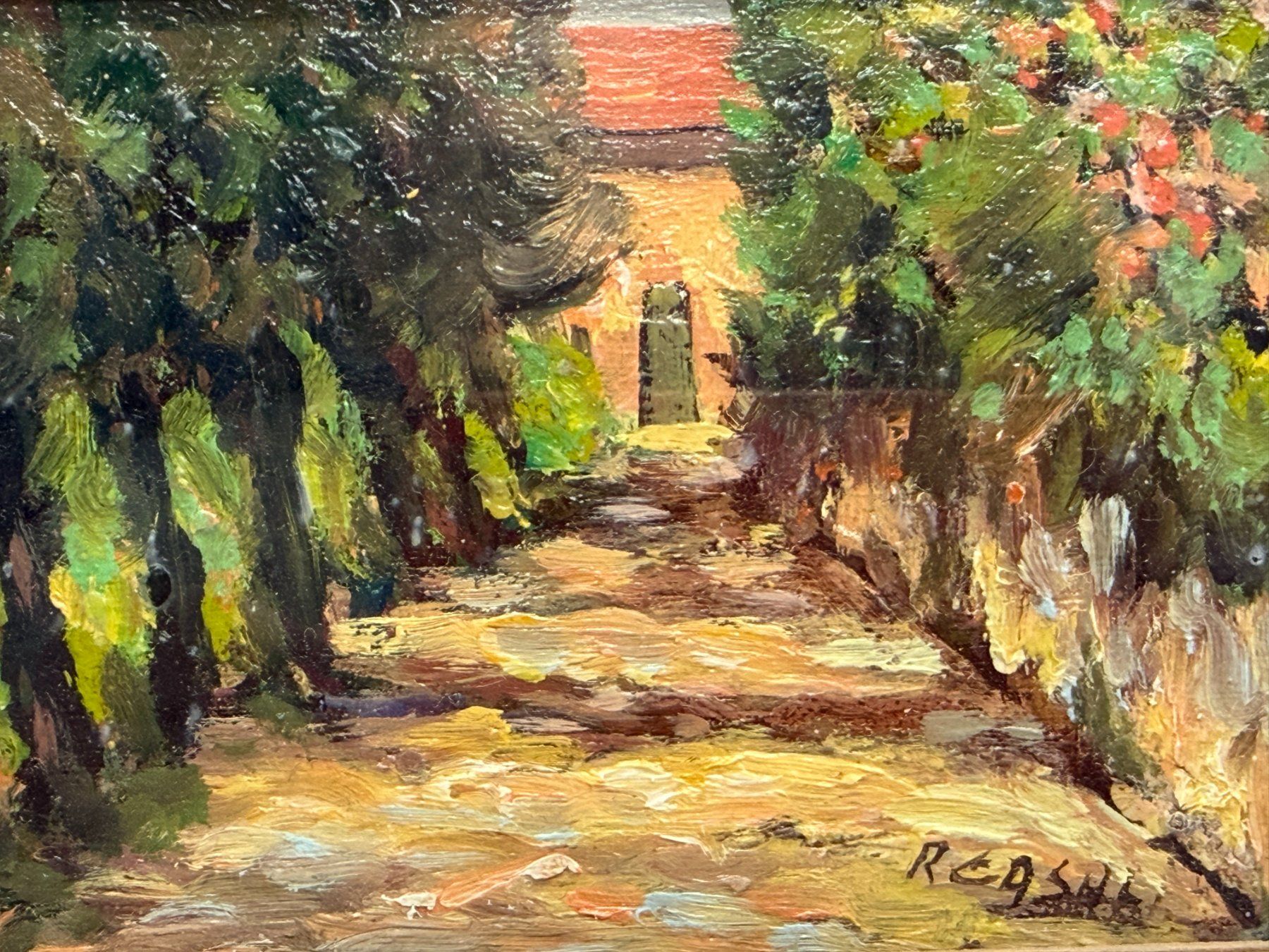 R. CASALI – Huile sur panneau 