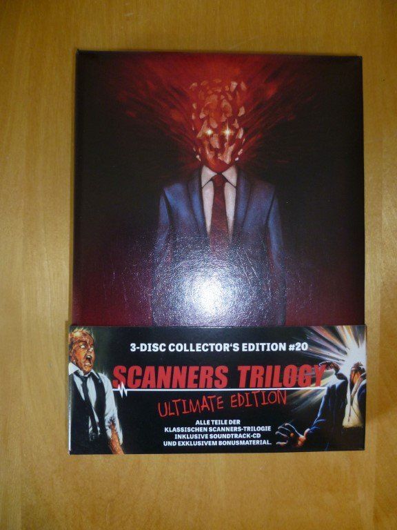 Alle DVDs: Scanners - Trilogy Ultimate Edition - Mediabook [Blu-ray] – Gebraucht aus Zürich von Gretchen
