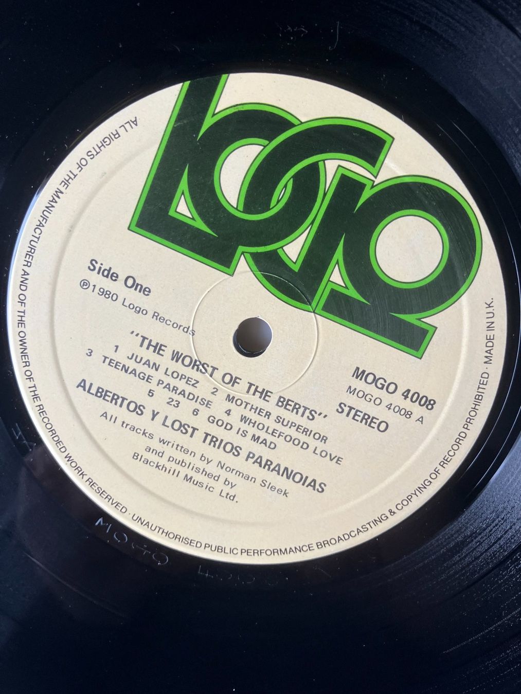 Dischi in vinile: Alberto Y Lost Trios Paranoias – Usato da Aarwangen venduto da Jukebox3 7
