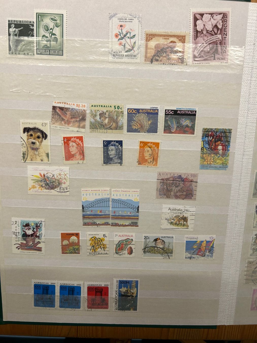 Tutti i francobolli: Briefmarkenalbum diverse Länder – Usato da Zollikon venduto da Xblanka