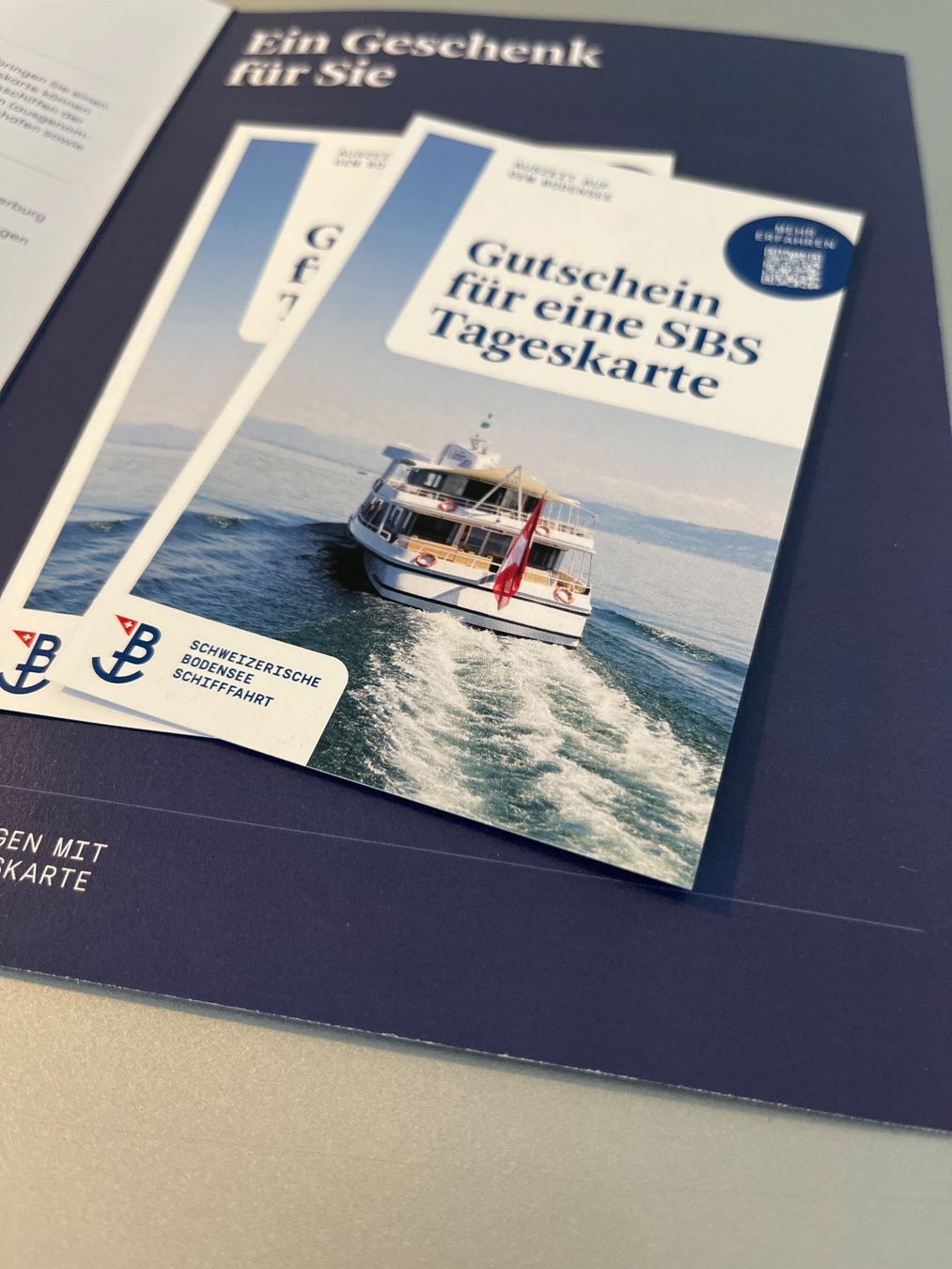 Buoni: Zwei Tageskarten Bodenseeschiffahrt (99.- CHF) – Nuovo e nell'imballaggio originale da Unterägeri venduto da flu_zp5d 3