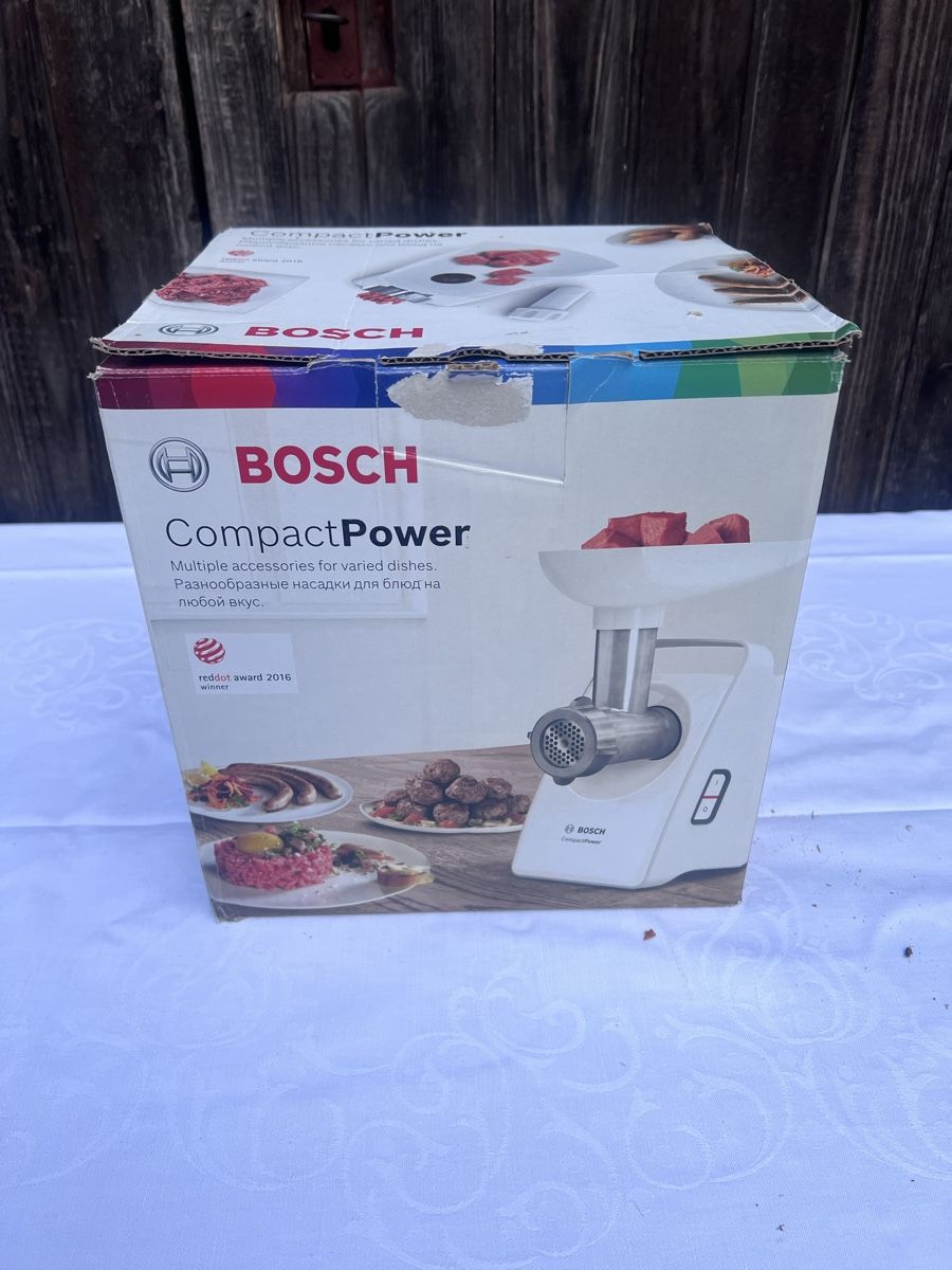 Bosch Appareils de cuisine: BOSCH CompactPower Fleischwolf (102) – D'occasion à Glattfelden par maa_qcj8
