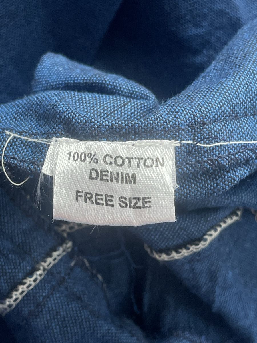 Vestiti: Tolles Boho Kleid, Denim-Jeanslook – Nuovo (secondo la descrizione) da Zürich venduto da Caracol1998 6