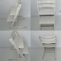 Kinderhochstuhl Stokke Tripp Trapp weiss gebrauchter Zustand