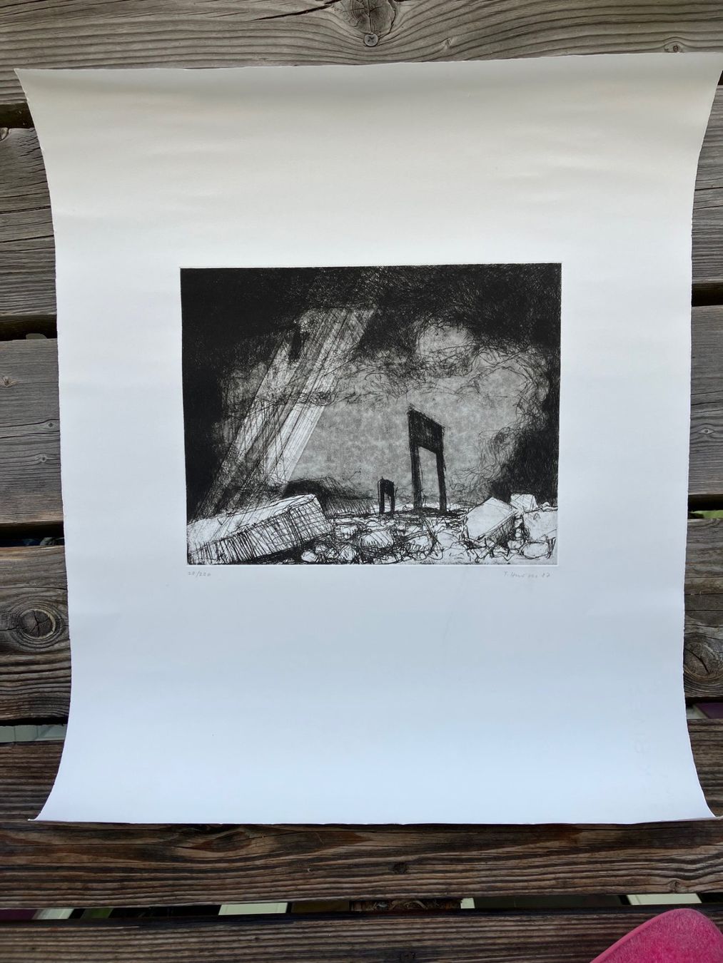 Grafica & Litografie: Lithographie von Theo Hurter – Usato da Winterthur venduto da Barunggeli