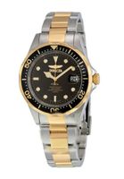 Invicta Pro Diver Automatik Armbanduhr, Gold/Silber