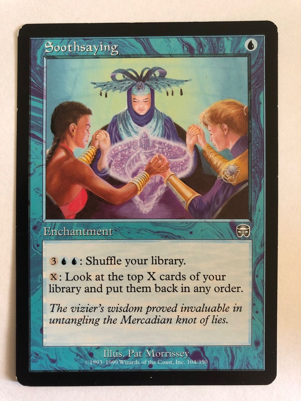 Magic The Gathering Carte collezionabili: MTG - Soothsaying - #direktkauf – Usato da Basel venduto da Melchior5