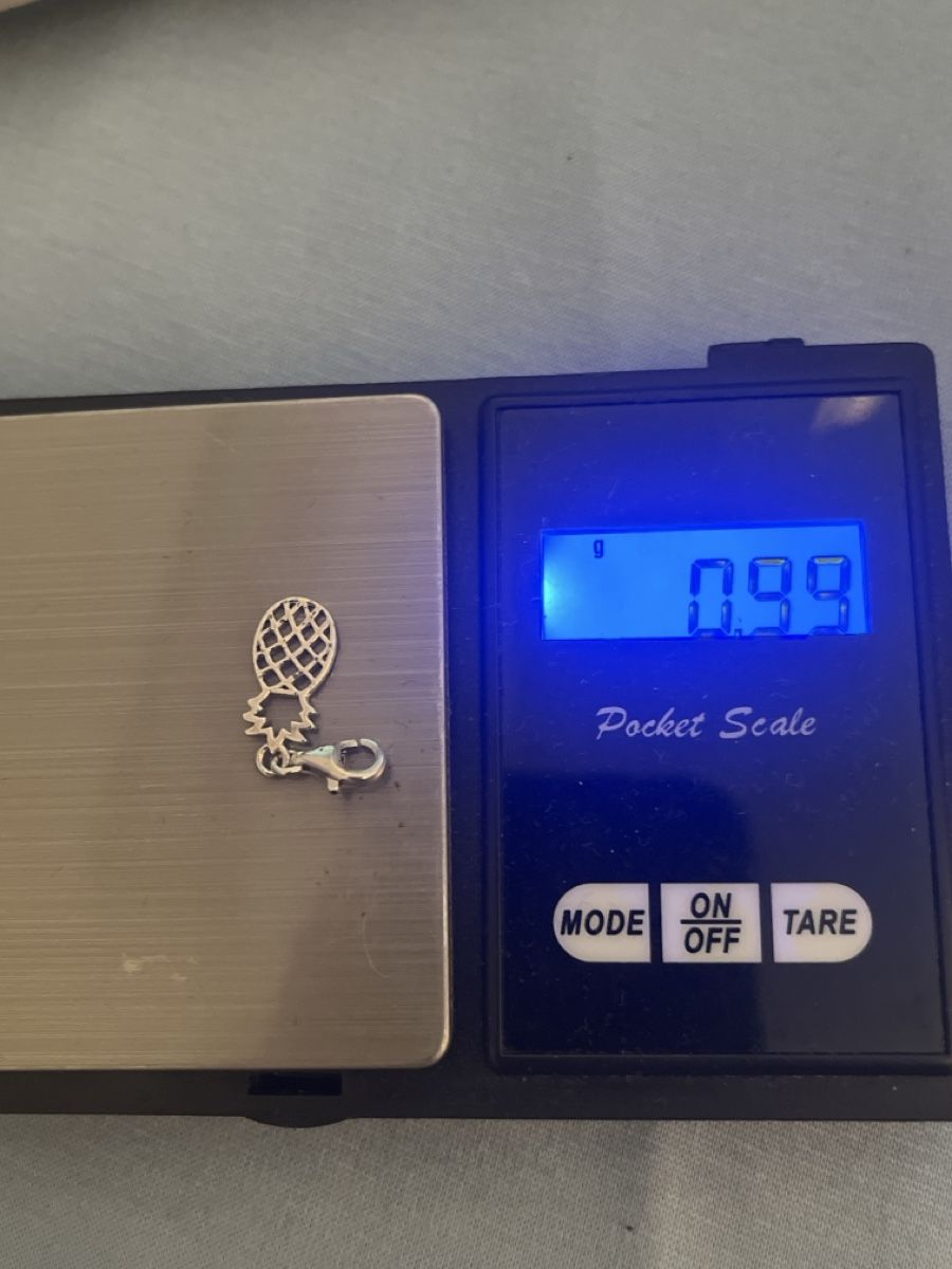 Thomas Sabo Ciondoli: Thomas Sabo Ananas Charm Silber 925 ca. 0.99g ! – Usato da Luzern venduto da Wusjx 2