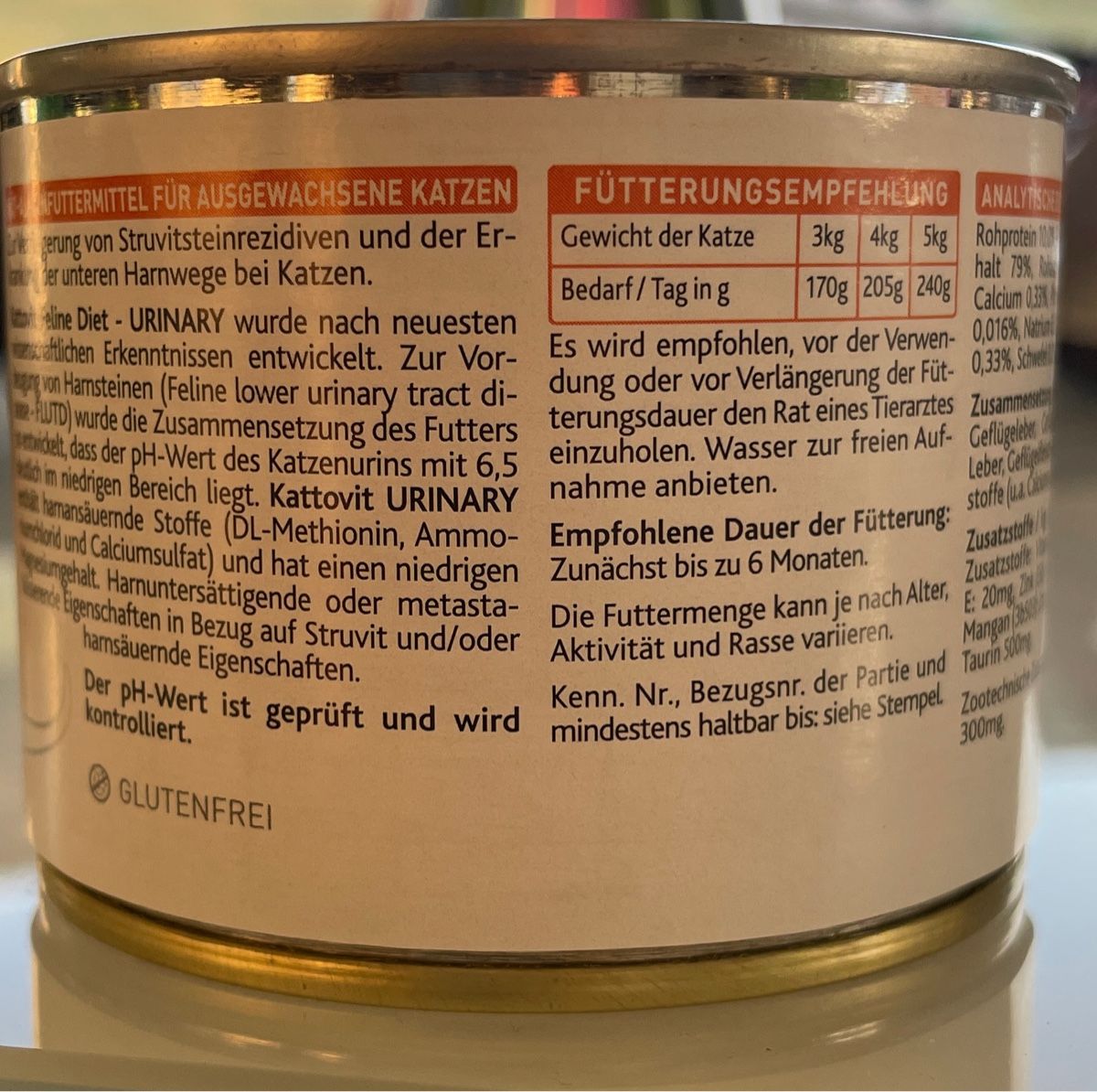 Mangimi: Kattovit Urinary - Veau 185g – Nuovo e nell'imballaggio originale da Treyvaux venduto da Jujud 2