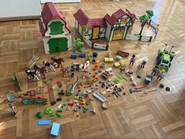 Playmobil 6926 + 70887 Reiterhof & Bauernhof – TOP Zustand!