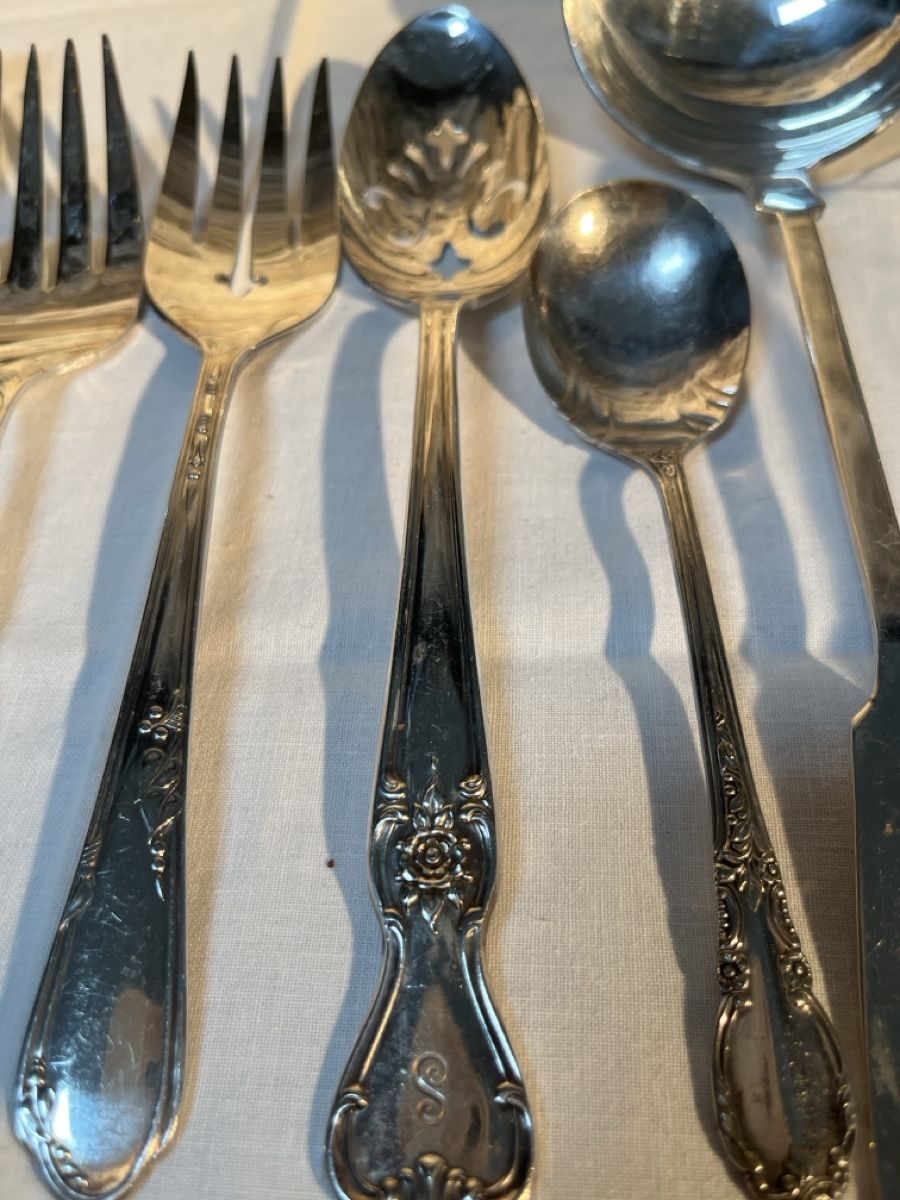 Set di posate: Konvolut Silberbesteck Vorlegebesteck Silverplated – Usato da Brienz BE venduto da hey_z9vg 3