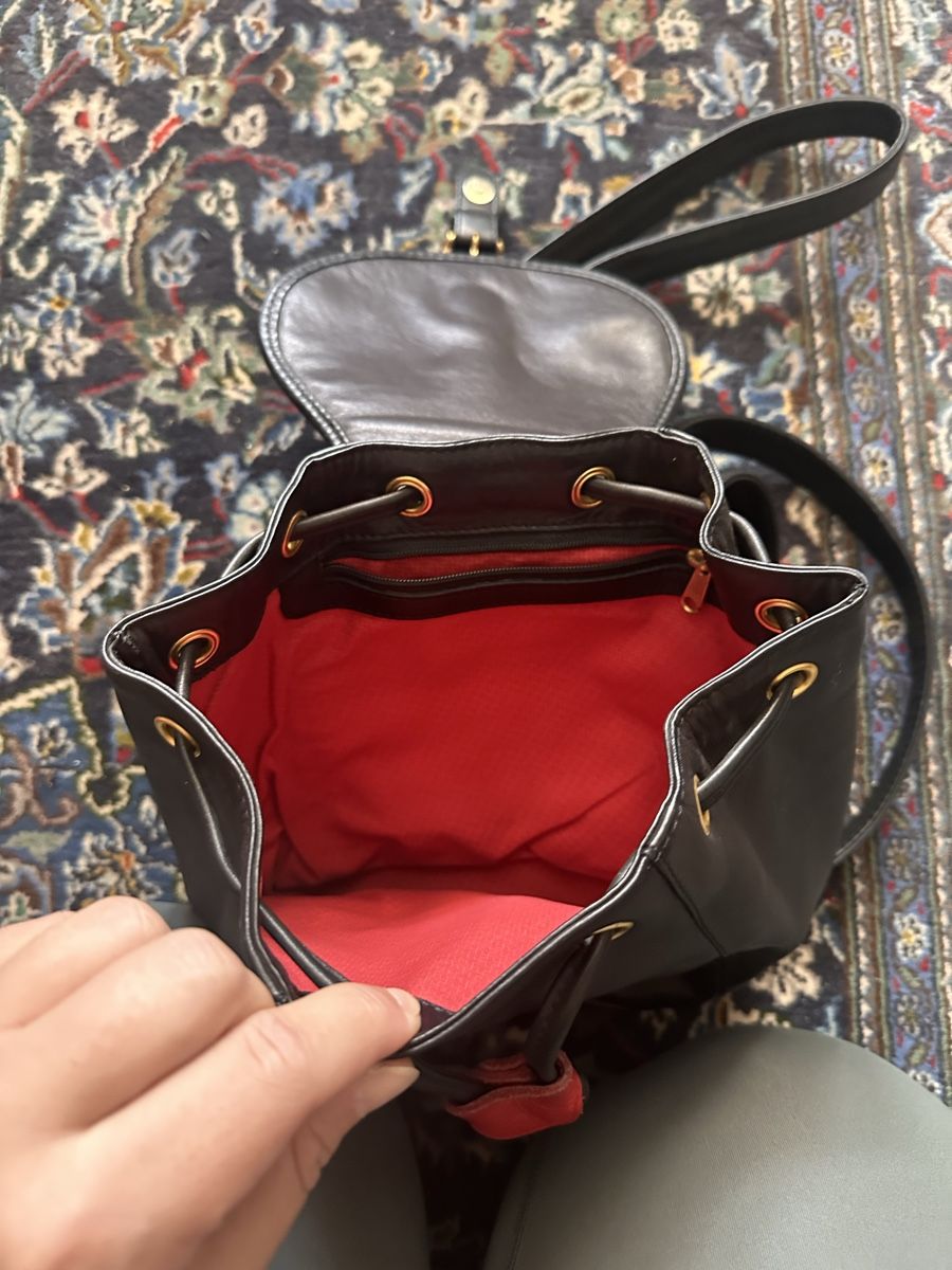 Rucksäcke: Vintage Rucksack / Lederrucksack mit Kuhfell – Gebraucht aus Winterthur von whatdreamz 3