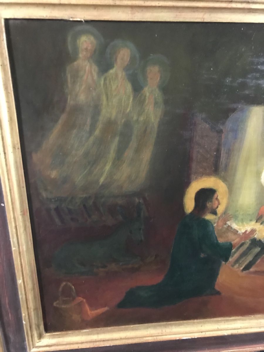 Dipinti: C. P. BUHOLZER  1945 Luzern – Usato da Wolfhalden venduto da SecondAntique 3