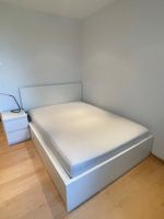 Bett MALM weiss, 4 Schubladen inkl. Lattenrost ohne Matratze