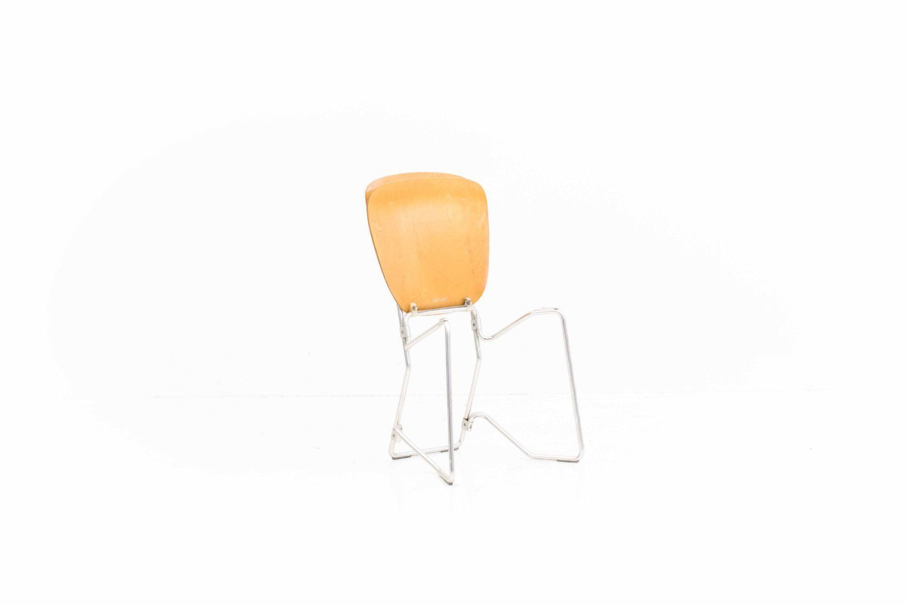 Sedie: Armin Wirth Aluflex Stühle 43cm - Silber – Usato da Zürich venduto da STUZH38 1