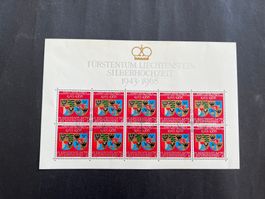 Kleinbogen Liechtenstein und Brief 2015 1a (R700)