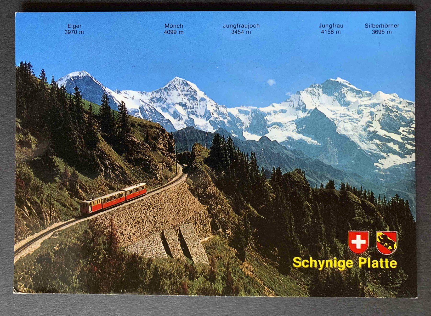 Cartoline postali: AK Schynige Platte Bahn – Usato da Goldau venduto da artelier1