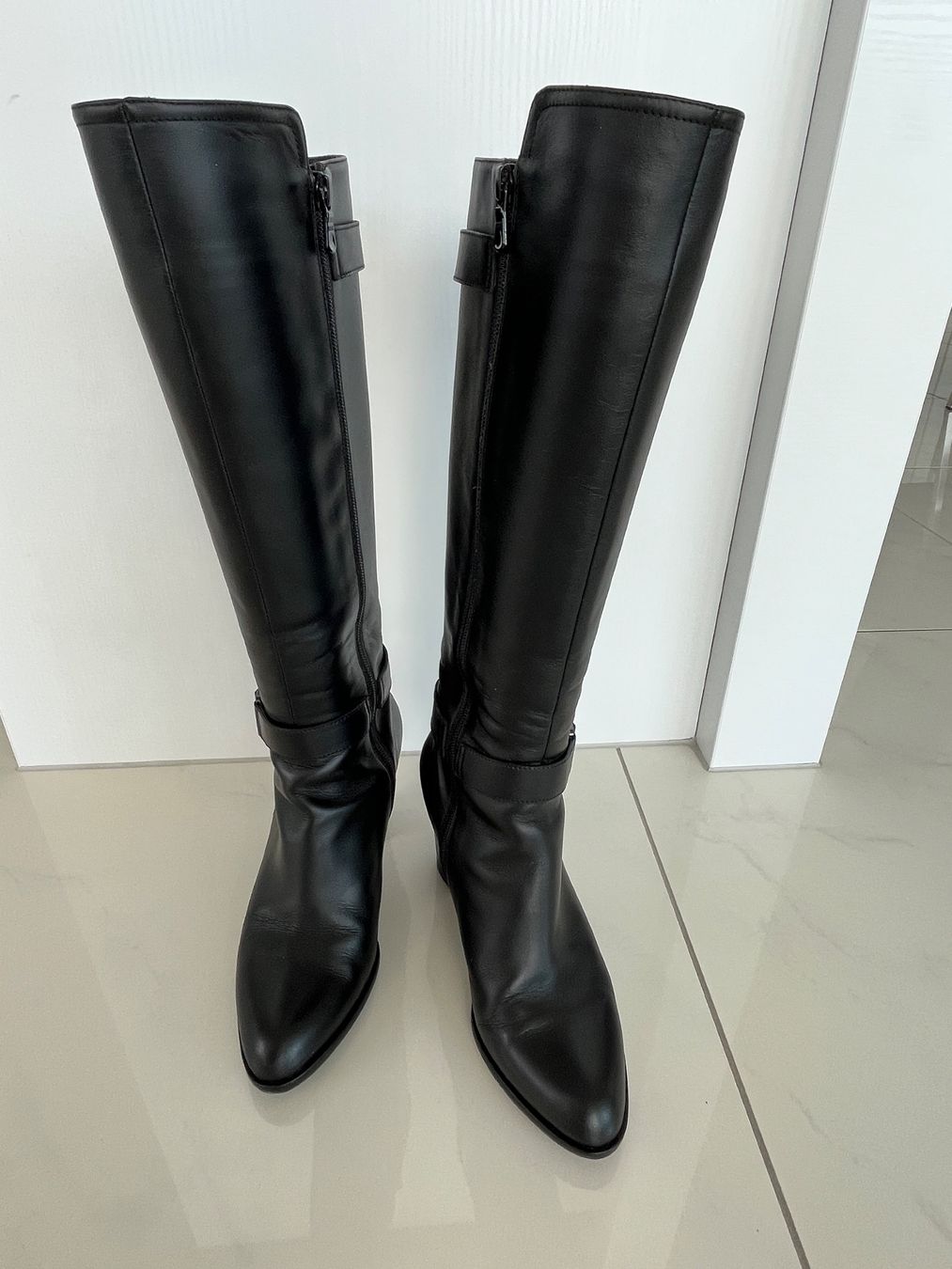Navyboot Chaussures femmes: Navyboot Lederstiefel Grösse 38 – D'occasion à Schaffhausen par Marlies777