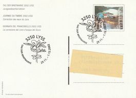 Tag der Briefmarke 2002 Lyss , Karte