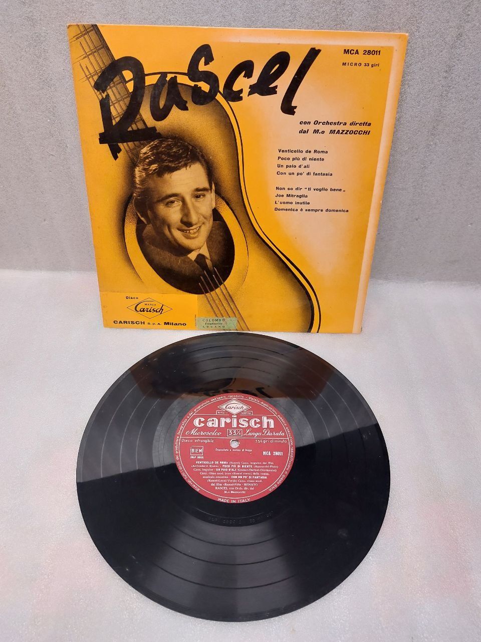 Dischi in vinile: Rascel con Orchestra 1957 Raro Vinile – Usato da Pambio Noranco venduto da TREBORLOP