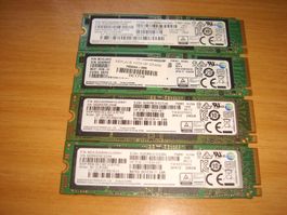 1 stück 256gb m.2 nvme ssd. Getestet. Samsun. Wenig stunden.