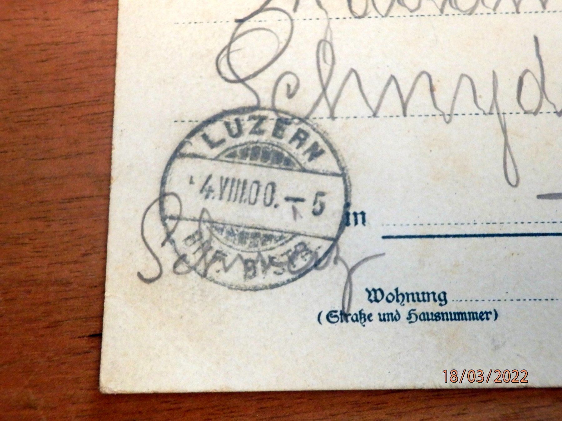 Cartoline postali: AK, Litho, Gruss aus Berlin nach Luzern – Usato da Ueberstorf venduto da dinbau 4