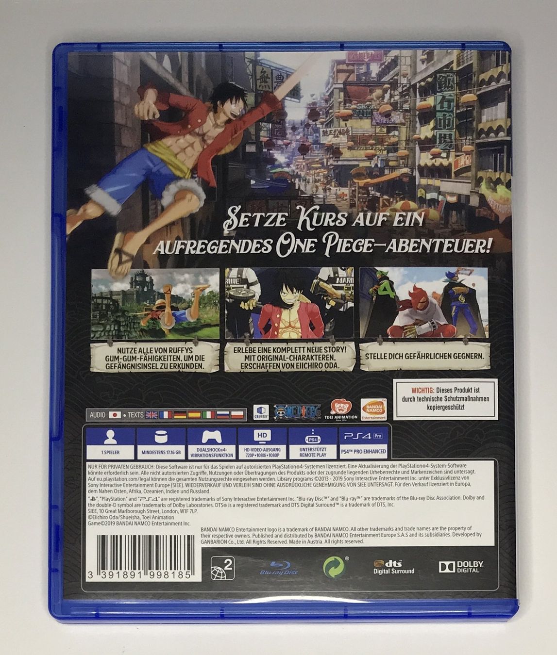 Giochi: PS4 - One Piece: World Seeker – Usato da Allschwil venduto da Bullach 2