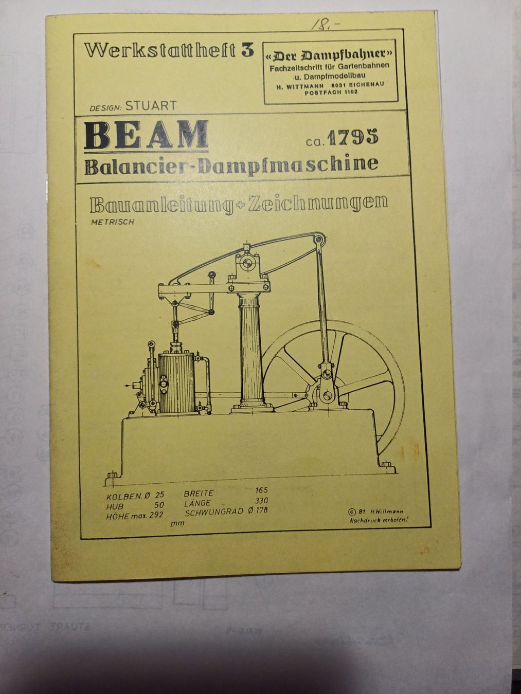 Kit di modellismo & Modellini statici: Dampfmaschine – Nuovo (secondo la descrizione) da Arbon venduto da maulwurf56 7