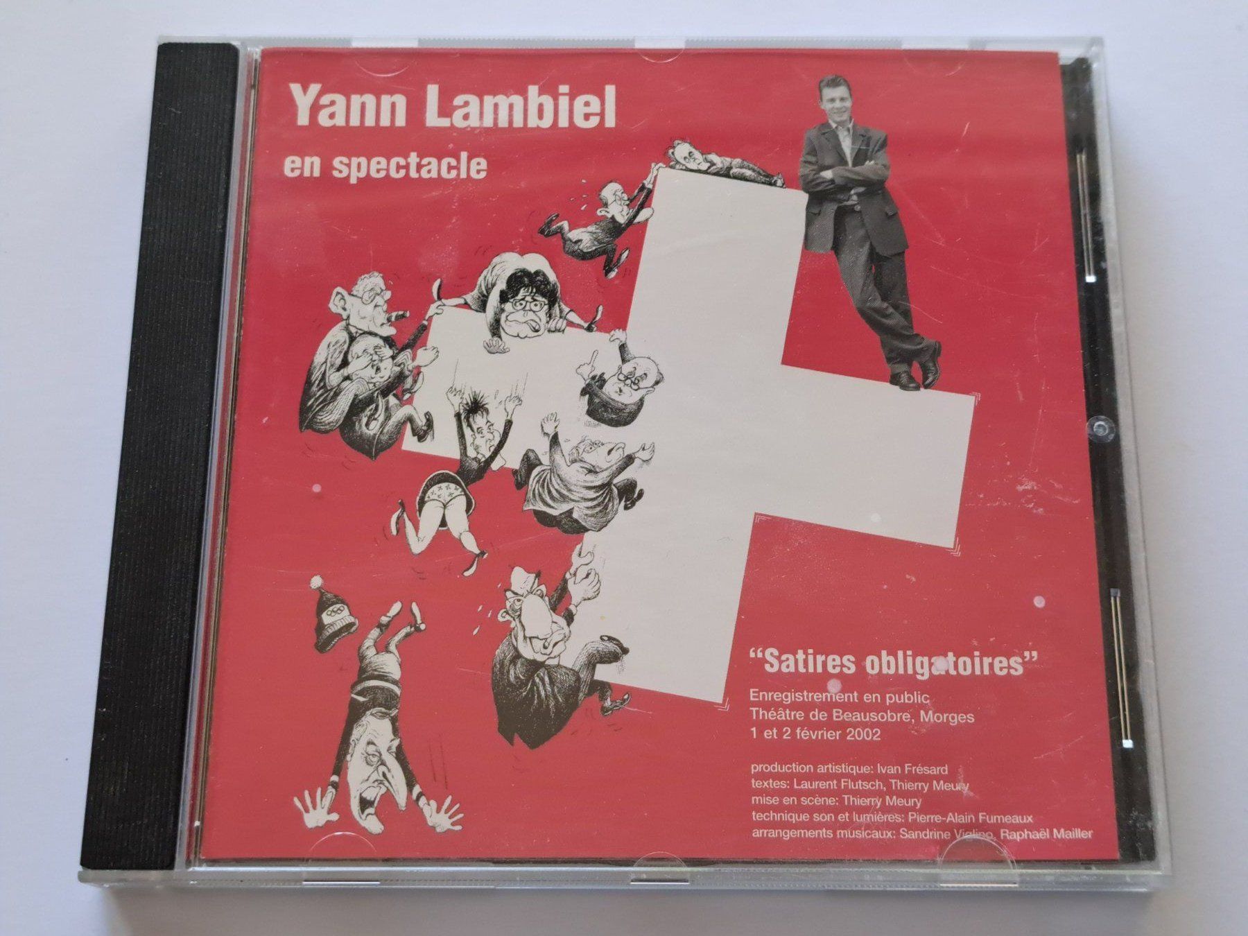 CD: CD Yann Lambiel - Satires obligatoire – Usato da Pully venduto da bro_n52j