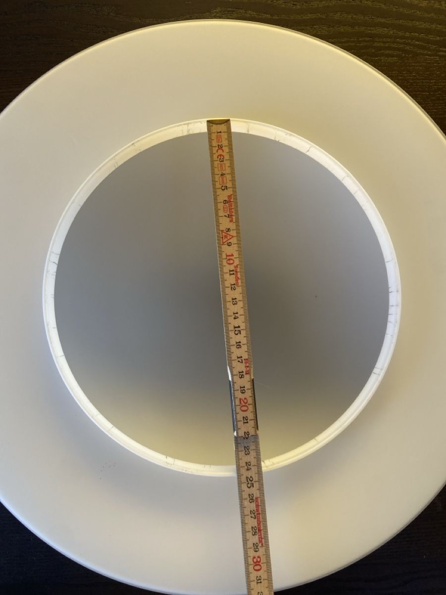 Lampadari & plafoniere: Deckenleuchte/Lampe rund weiss Glas – Usato da Kirchdorf BE venduto da tubatubak 4
