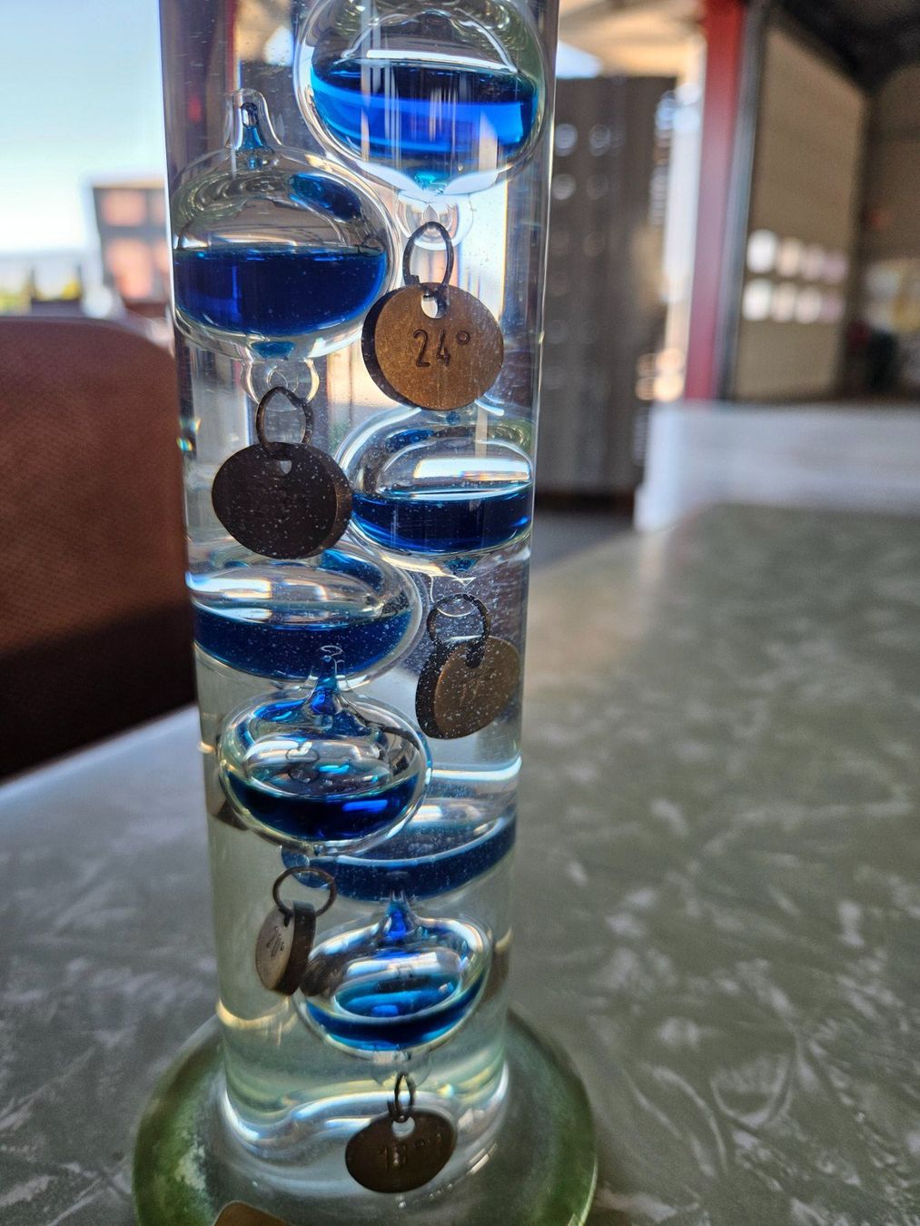 Altro per la casa: Thermometer mit Schwimmendenkugeln – Usato da Recherswil venduto da hubelmatt 1