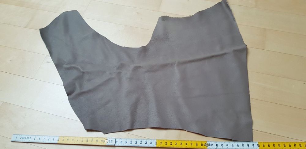 Echtes Rindsleder 0,7 Mm Schwarz - Ultradünn Für Lederkleidung & Accessoires