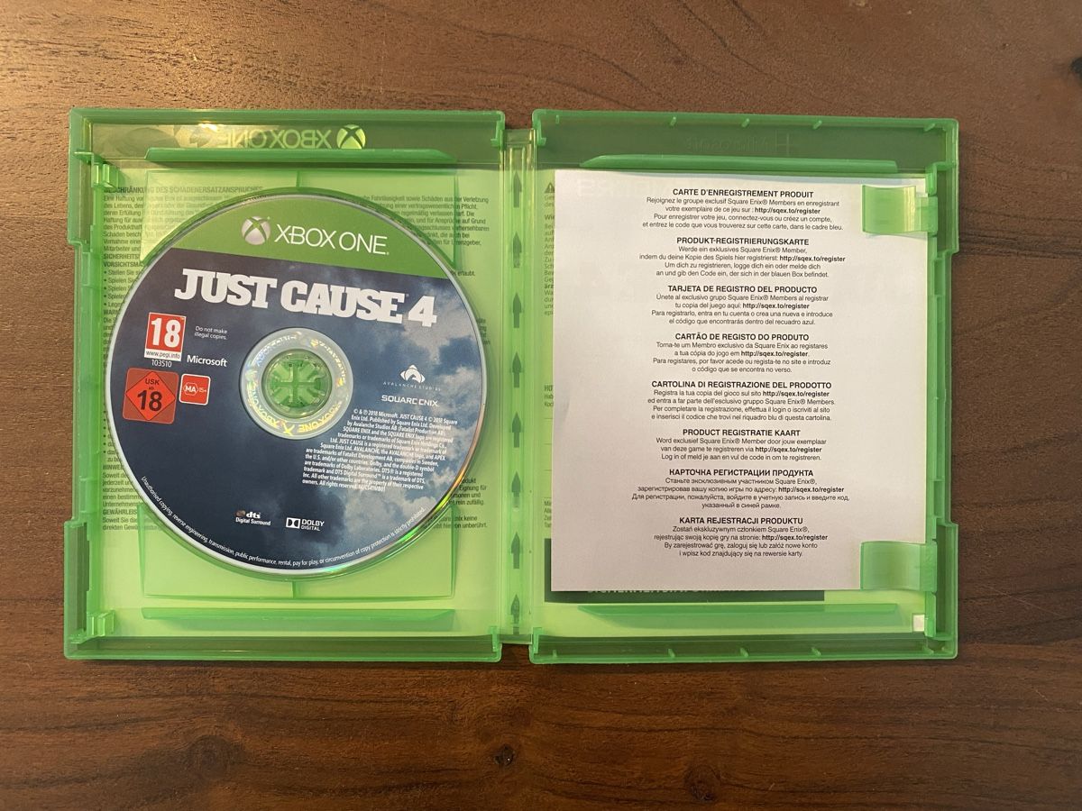 Microsoft Giochi: Just Cause 4 für Xbox One – Usato da Thunstetten venduto da Virus_33 1