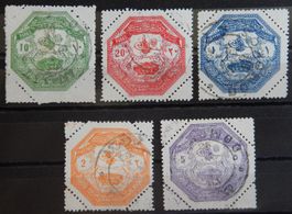 Türkei Kat. A85-E85 gest. 1898 Kat. 50 Euro