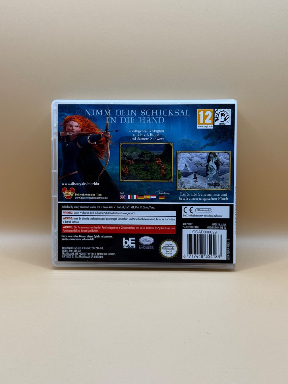 Giochi: Merida - Legende Der Highlands - Nintendo DS – Usato da Dietikon venduto da gab_qz7y 1