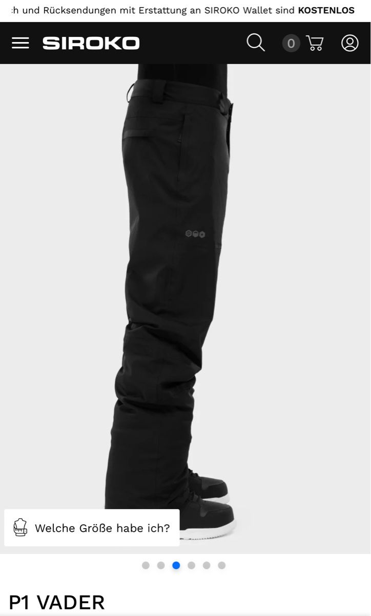 Hosen: Snowboardhosen von siroko NEU – Neu und originalverpackt aus Chur von Paemel 4