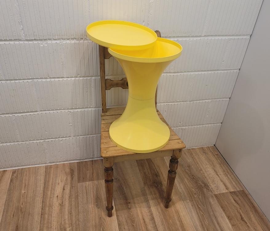 Tabouret Tam Tam Jaune Curry - Stamp Edition