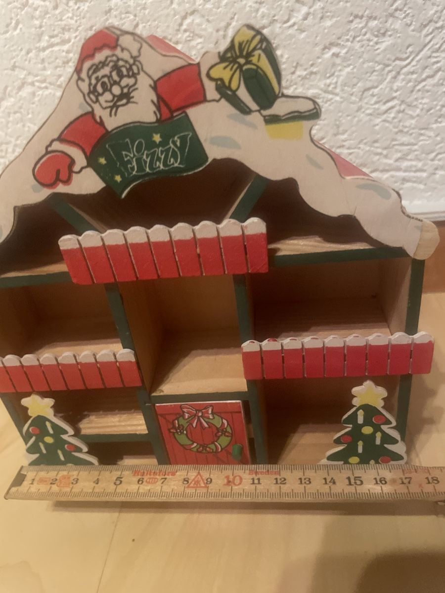 Tutte le decorazioni: Weihnachtshaus (Adventskalender )Holz – Usato da Kaiseraugst venduto da KlausSina 3
