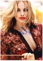 MARGOT ROBBIE - handsigniertes Grossfoto (20x25cm) mit COA