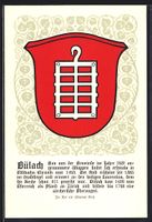 Bülach, Wappen mit silbernem Rost