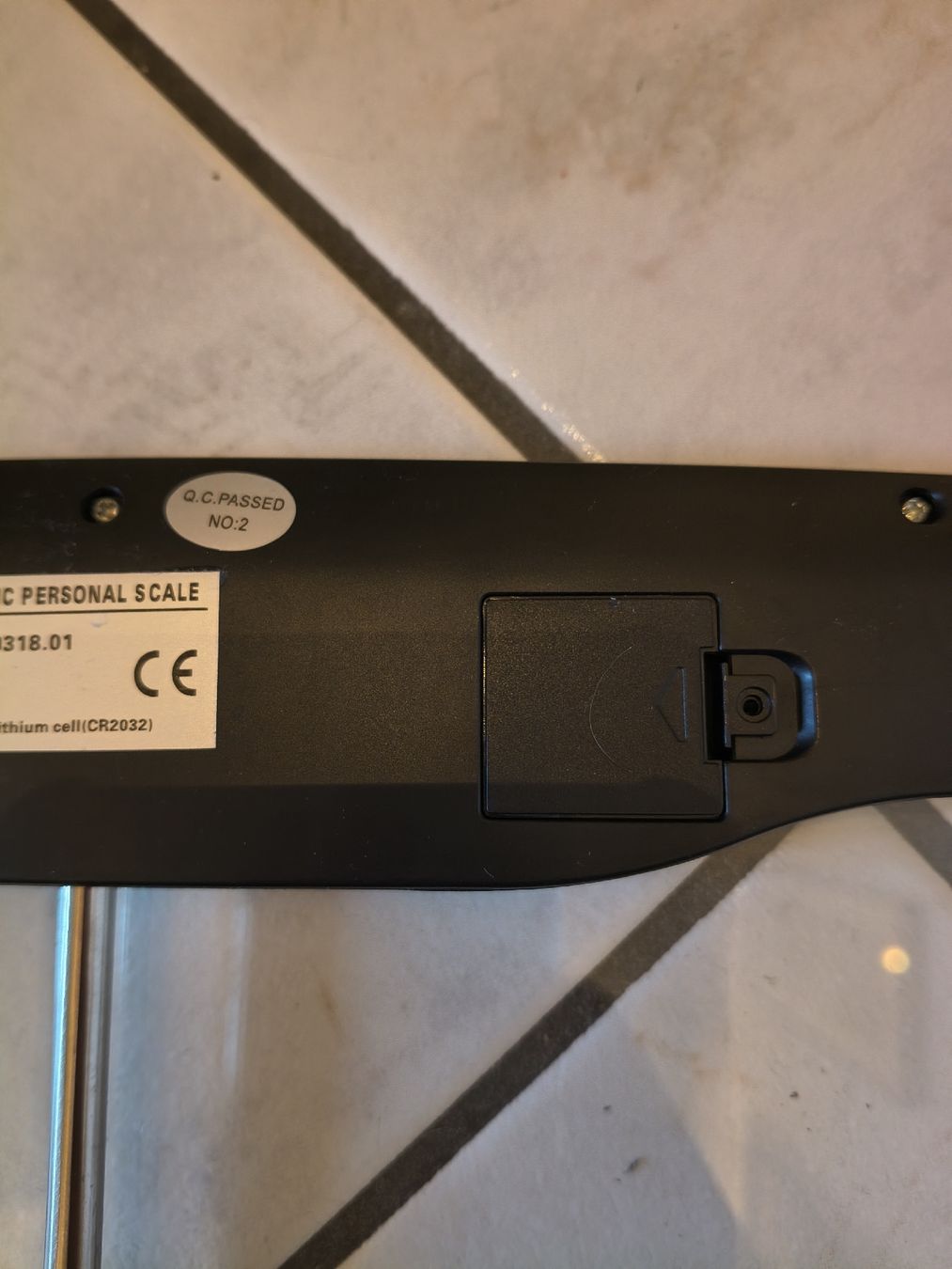 Personenwaagen: Glass Personal Scale Silver Used - needs a battery – Gebraucht aus Zürich von TrainLine 3