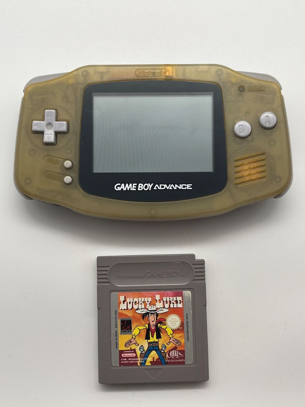 Gameboy Advance + Lucky Luke Transparent Nintendo (Gebraucht) in St ...