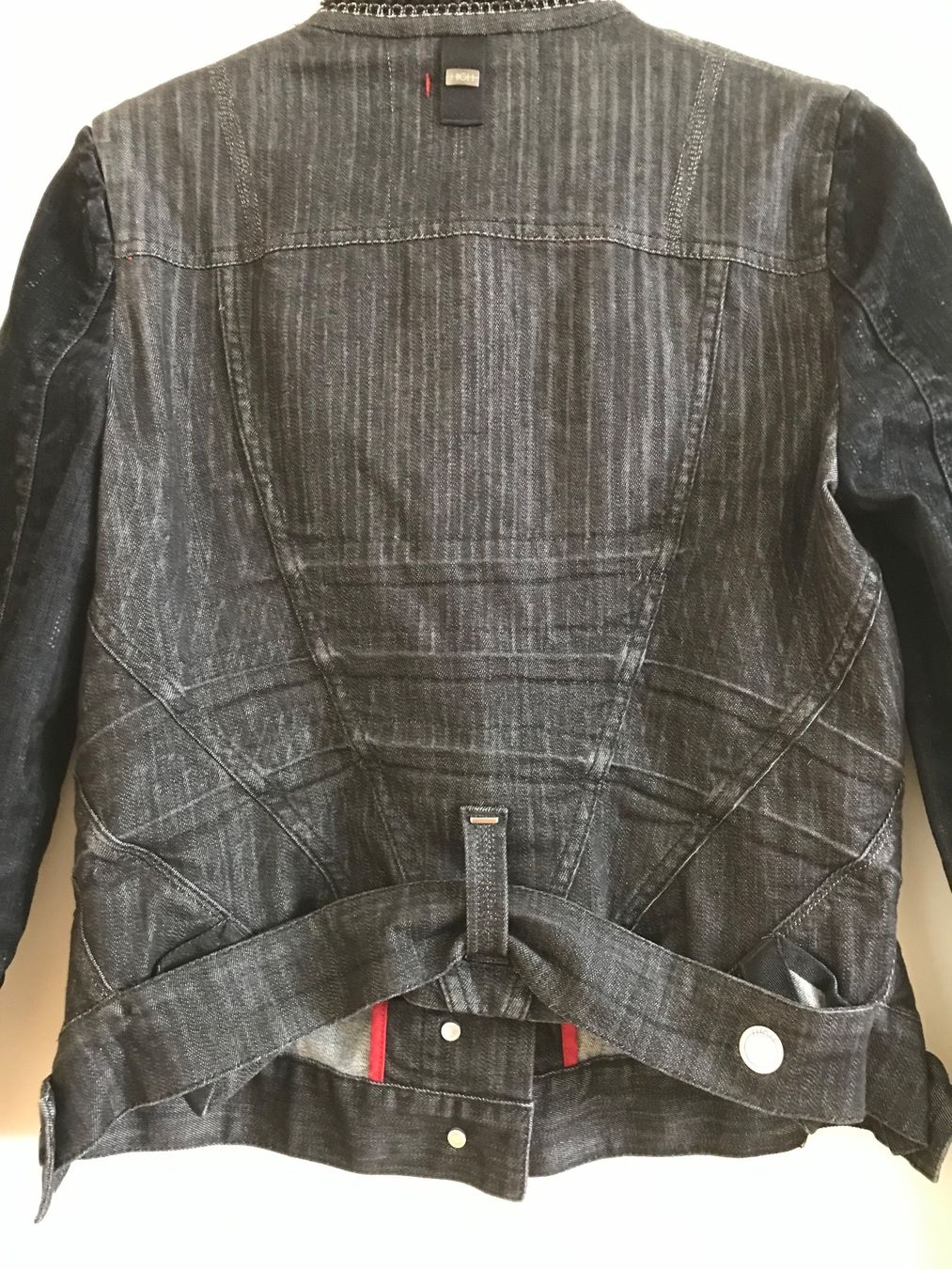 Giacche: Veste jeans HIGH, Taille 36-38, gris noir – Usato da Morges venduto da sandy069 2
