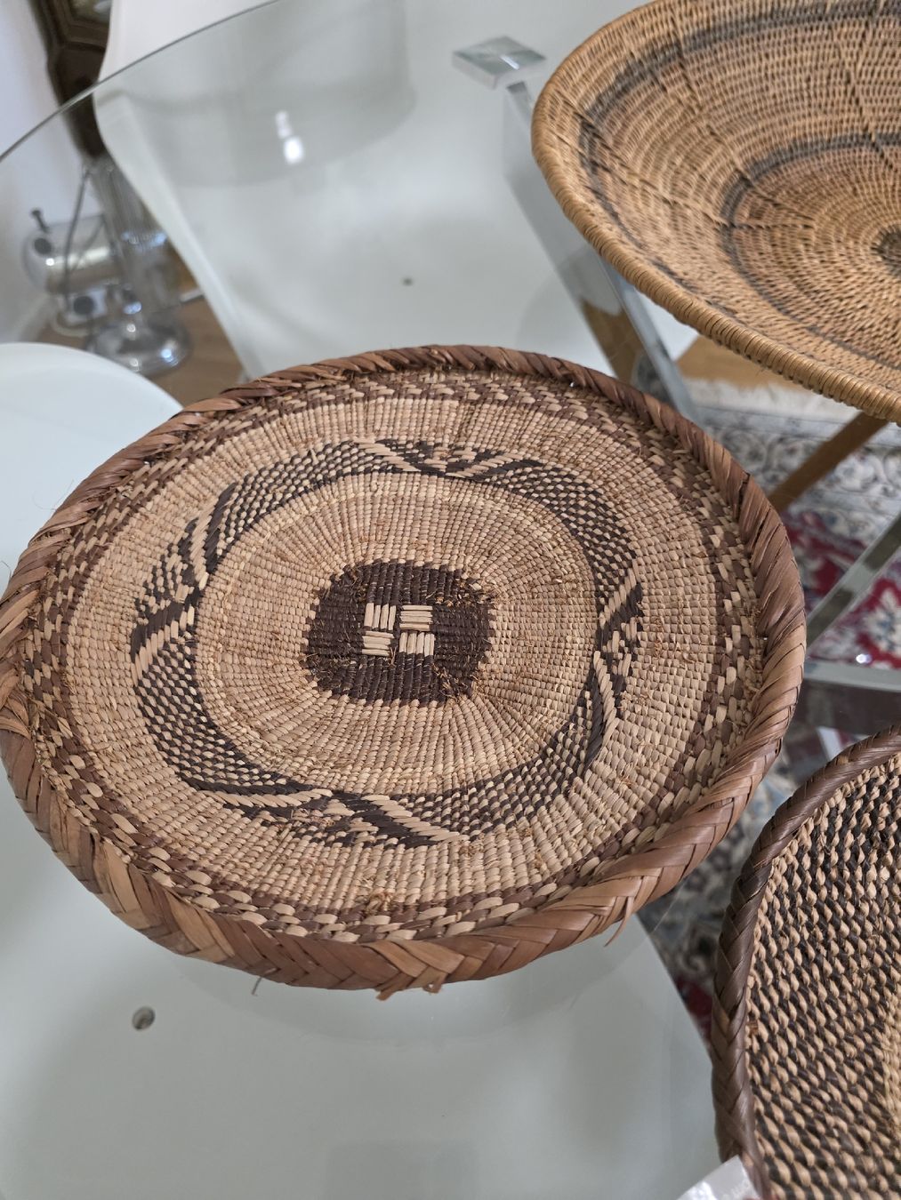 Tutte le decorazioni: Handgefertigte Dekorationskörbe aus Rattan – Usato da Basel venduto da soomer 3