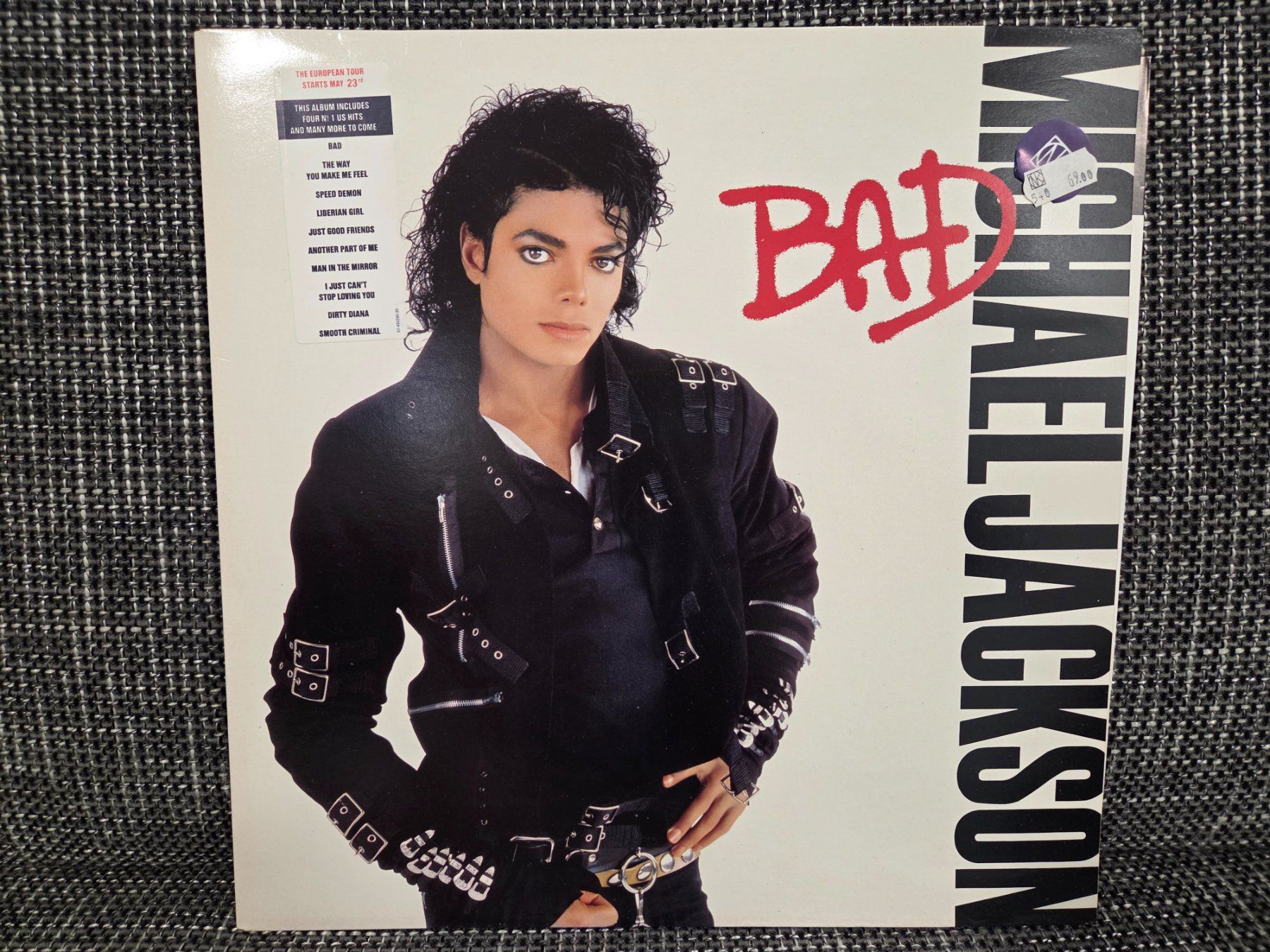 Schallplatten: Michael Jackson Bad LP Topzustand – Gebraucht aus Stetten SH von ExtremMIB